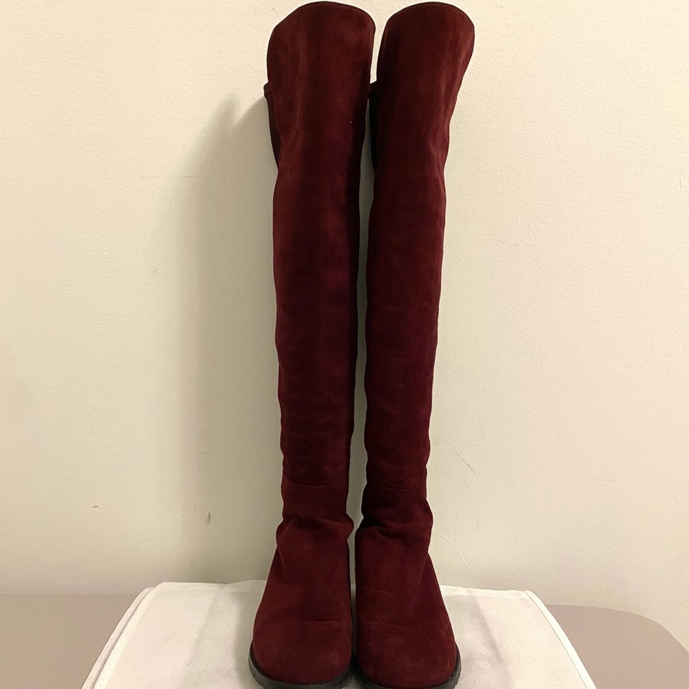 Authentic Stuart Weitzman 50/50 boots - Picture 2 of 11